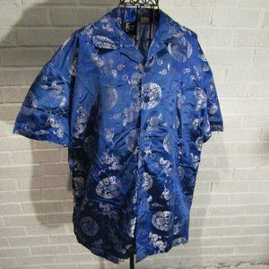 Mens Vintage Street Culture button up shirt. L